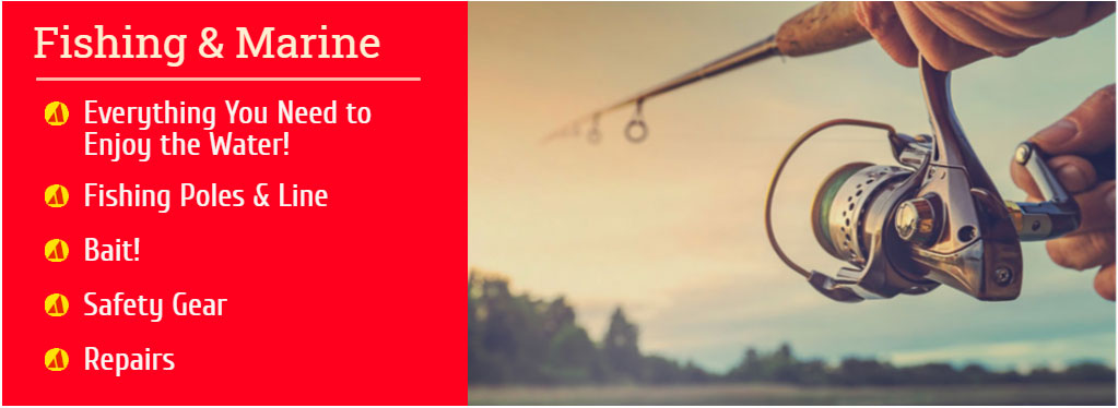 Proctor Ace - Department, Fishin Supplies