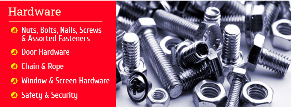 Proctor Ace - Department, Hardware and Fasteners