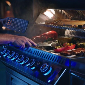 2 close up of napoleon grills